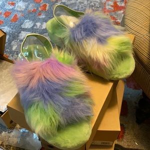 FLUFF YEAH SLIDE TIE DYE